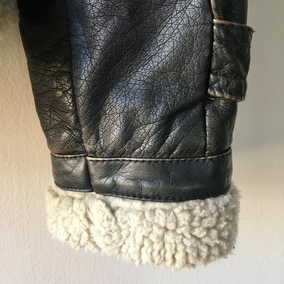 Warm brown aviator jacket - Picture 6 of 12